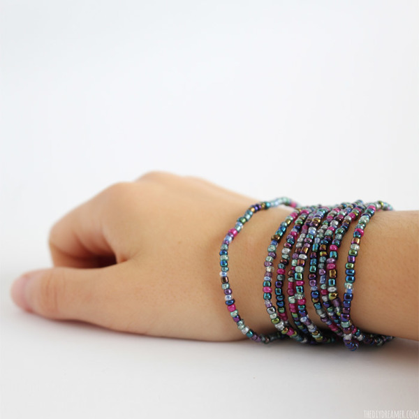 Stunning Beaded Wrap Bracelet