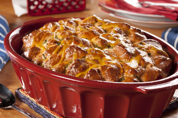 Egg and Cheese Biscuit Bake Egg and Cheese Biscuit Bake