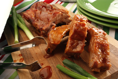 Barbecued Baby Back Ribs