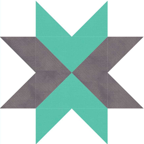 Double Arrows Quilt Block Double Arrows Quilt Block