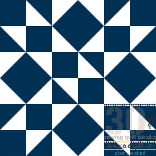 Lovers Star Quilting Block Lovers Star Quilting Block