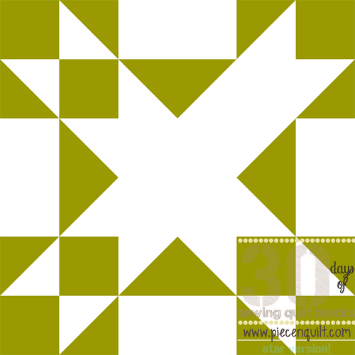 Amish Star Quilt Block Pattern Amish Star Quilt Block Pattern