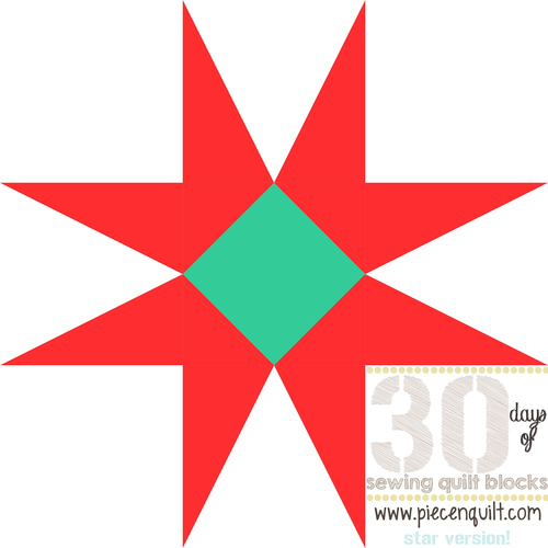 Pineapple Star Quilt Block Pineapple Star Quilt Block