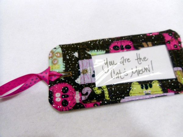 Fabric Travel Tag Fabric Travel Tag