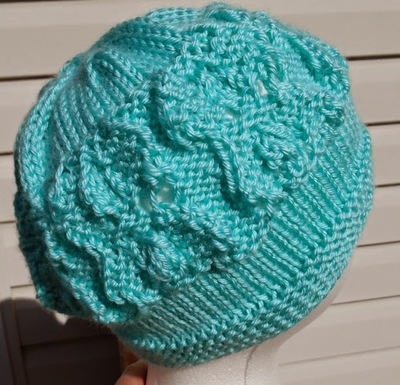 Quick Knit Spring Hat