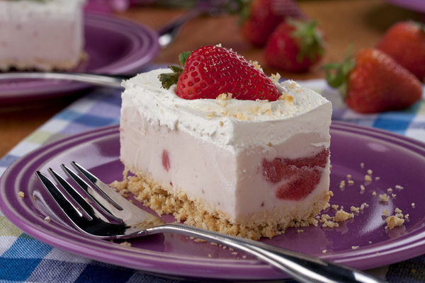 Berry Cheesecake Ice Cream Squares