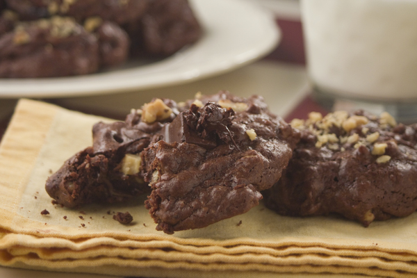 Doubly Chocolate Cookies