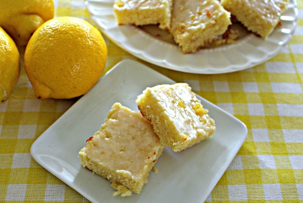 Luscious Lemon Brownies Luscious Lemon Brownies