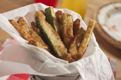 Crunchy Zucchini Strips