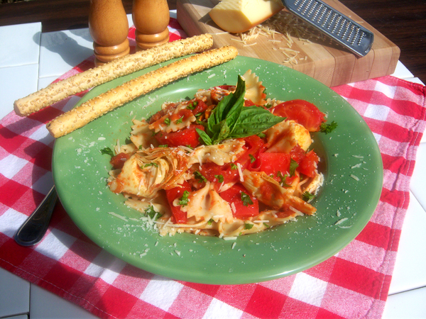Bow Tie Vegetable Salad