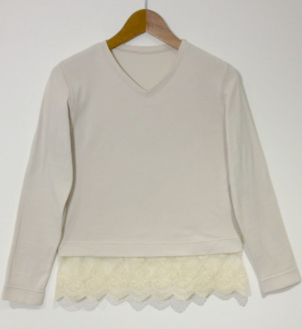 Lace Refashion Tutorial