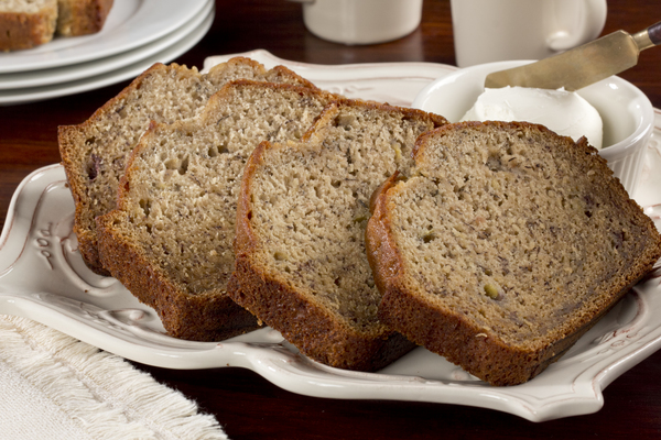 Saucy Banana Bread