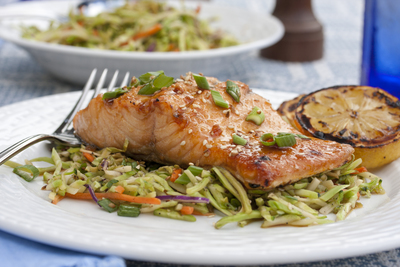 Brown Sugar-Glazed Salmon