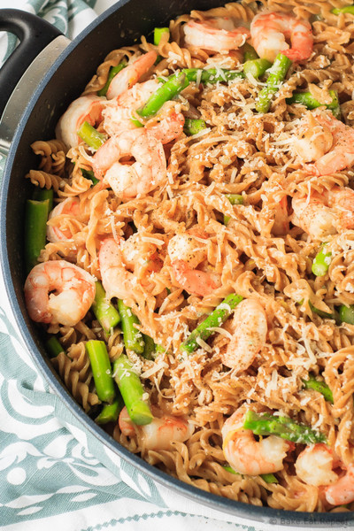 One Pot Lemon Shrimp Pasta One Pot Lemon Shrimp Pasta