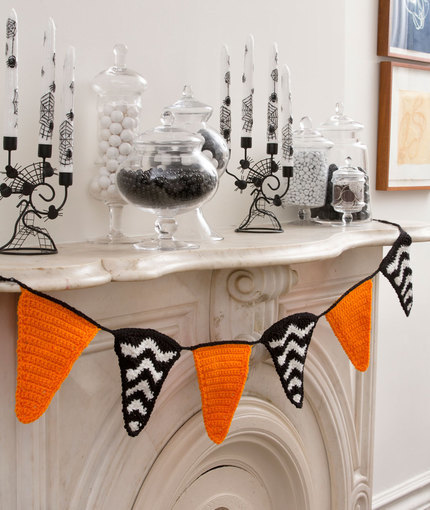 Candy Corn Halloween Banner