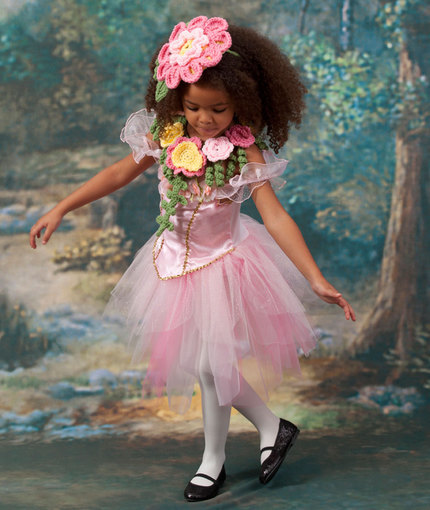 Flower Princess Collar and Hat
