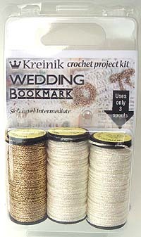 Crochet Wedding Bookmark Kit
