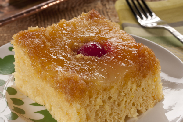 Quick Pineapple Upside Down Cake