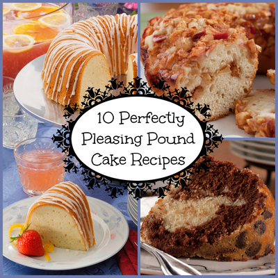 10 Perfectly Pleasing Pound Cake Recipes