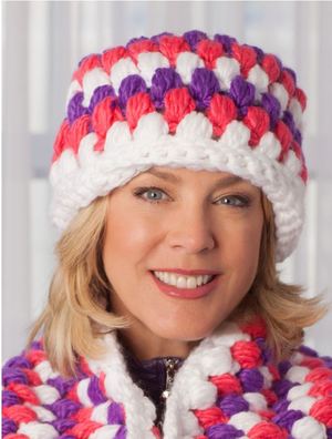 Premium Puff Stitch Crochet Hat