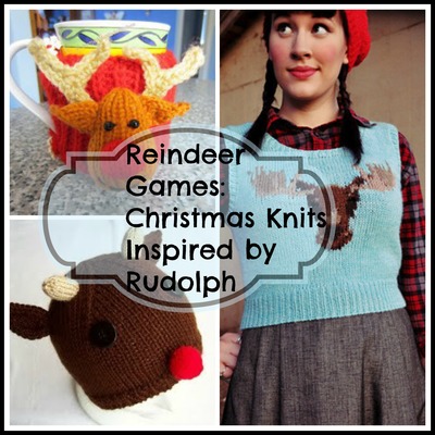 Reindeer Games Christmas Knits Inspired by Rudolph