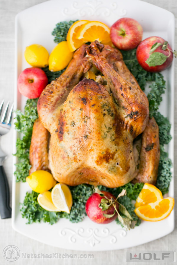 Delicious Juicy Roast Turkey Recipe | AllFreeHolidayCrafts.com