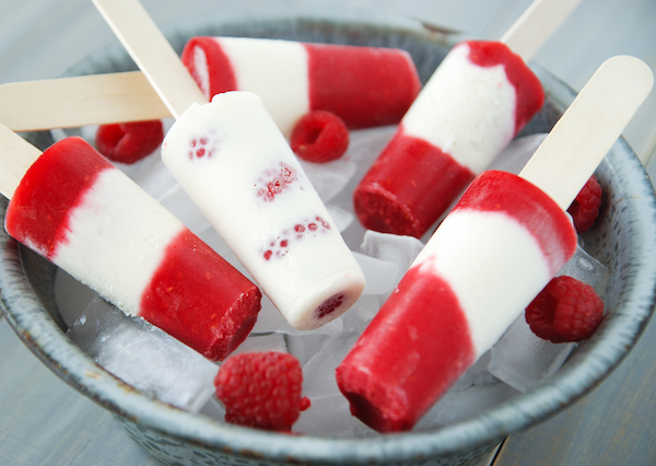 Raspberry Cheesecake Popsicles Raspberry Cheesecake Popsicles