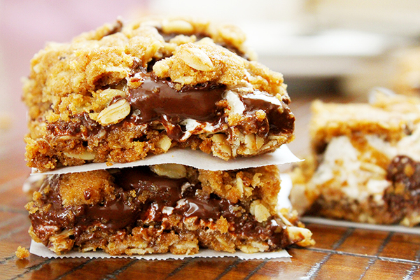 Oatmeal S'mores Bars Oatmeal Smores Bars