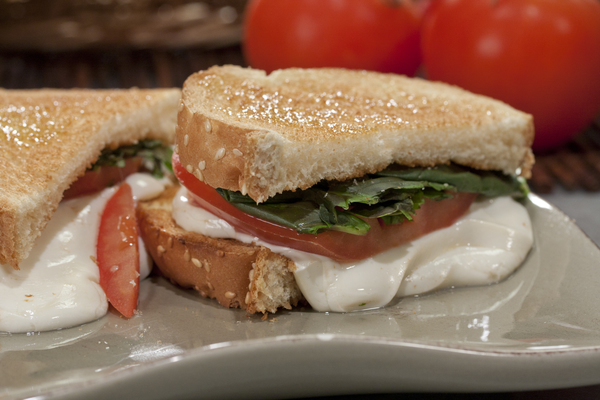 Caprese-Style Grilled Cheese Caprese-Style Grilled Cheese