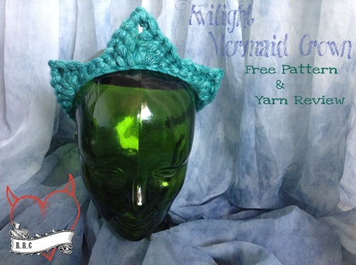 Beautiful Crochet Mermaid Crown