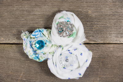 Scrap Fabric Hair Accessories