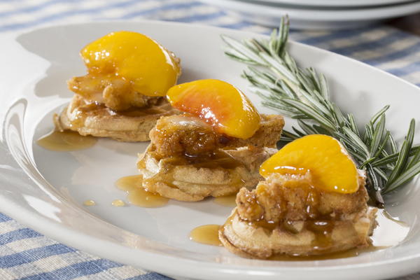 Southern Chicken and Waffle Bites Southern Chicken and Waffle Bites