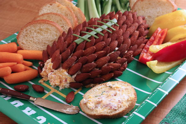 Cheddar Cheese Football Spread Cheddar Cheese Football Spread