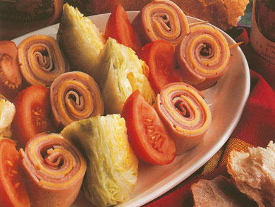 Chef's Salad Skewers Chefs Salad Skewers