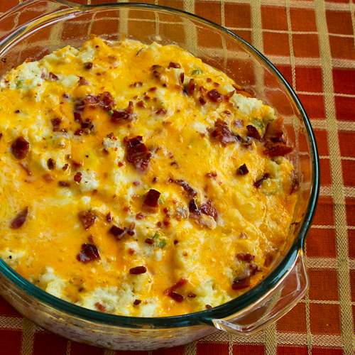 Twice Baked Cauliflower Twice Baked Cauliflower