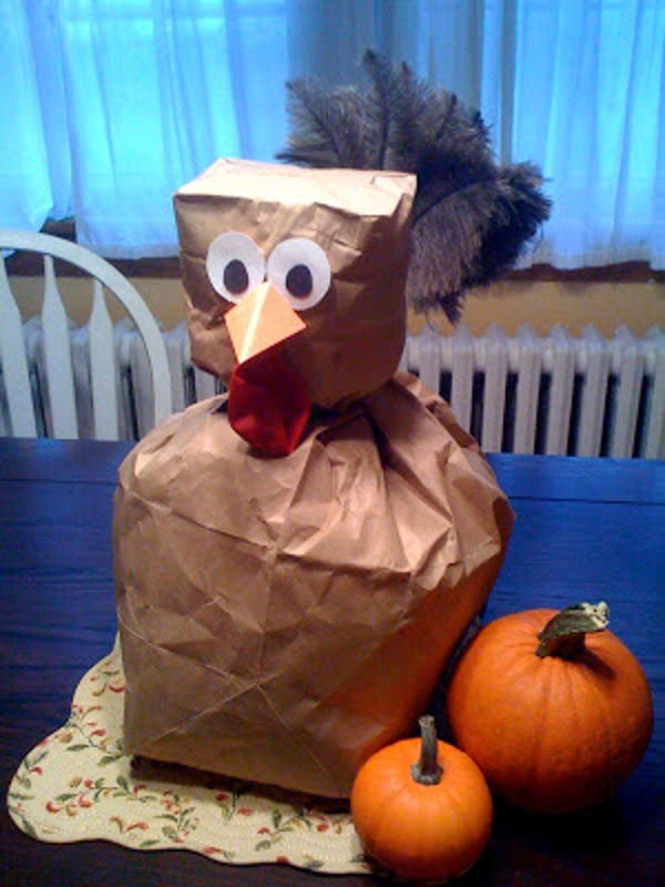 Paper Bag Turkey | AllFreeHolidayCrafts.com