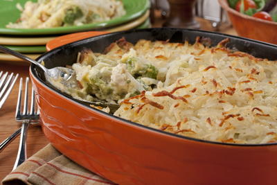 Chicken and Broccoli Hotdish