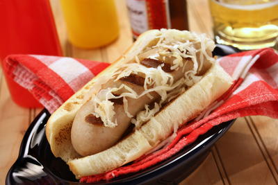 Sauerkraut Beer Brats