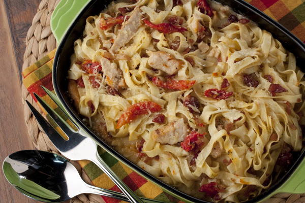 Chicken Fettuccine Casserole Chicken Fettuccine Casserole