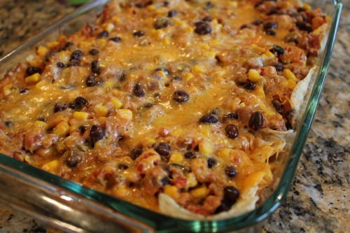 Ground Turkey Taco Casserole Ground Turkey Taco Casserole