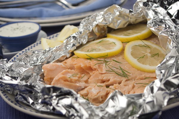 Chilled Poached Salmon