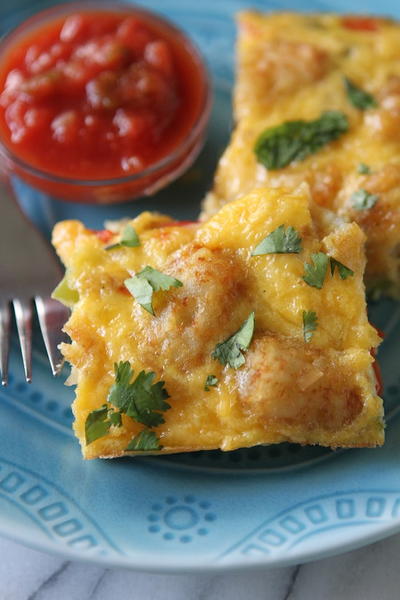 Southwest Egg and Tater Tot Casserole Southwest Egg and Tater Tot Casserole