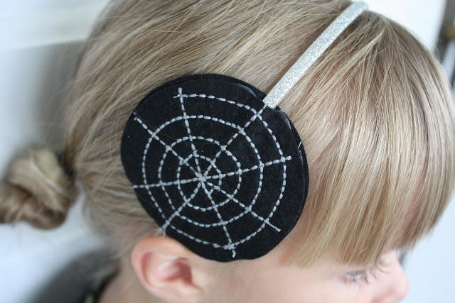 Spider Web Halloween Headband Spider Web Halloween Headband
