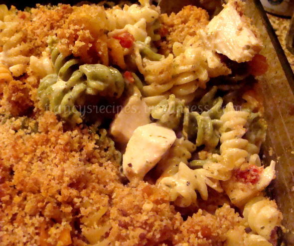 Chicken Pesto Casserole Chicken Pesto Casserole