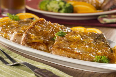 Marmalade Dijon Pork Chops