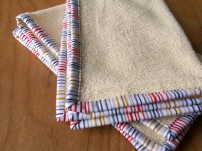 Cotton Terry Cloth Fingertip Towels