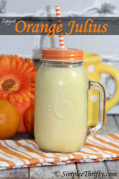 Dairy Queen Copycat Orange Julius