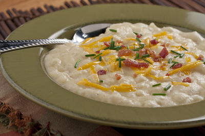 Loaded "Baked" Potato Soup