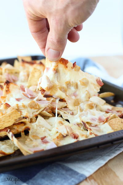 Chicken Cordon Bleu Nachos