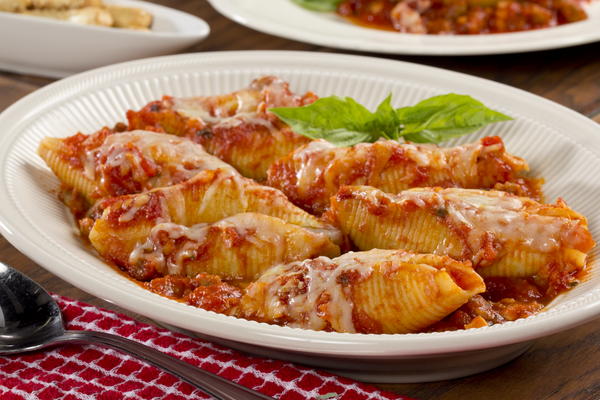 Cheesy Stuffed Shells Cheesy Stuffed Shells